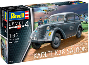 Моделирование: Автомобиль German Staff Car Kadett K38 Saloon, 1:35, Revell