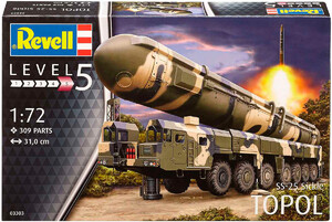 Военная техника: Ракетный комплекс TOPOL SS-25 Sickle, 1:72, Revell