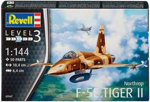 Игры и игрушки: Истребитель F-5E Tiger II, 1:144, Revell