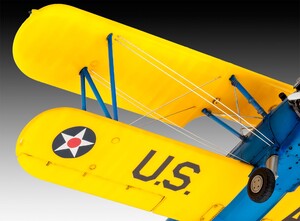 Сборные модели-копии: Тренировочный самолет Stearman P-17 Kayde; 1:48, Revell