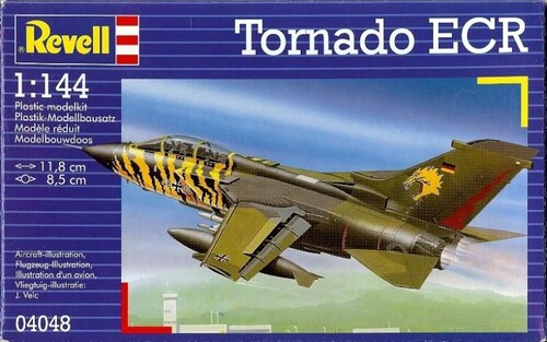 Авіація: Літак (1979р., Герм. / Предприятий. / Італія) Tornado ECR, 1: 144, Revell