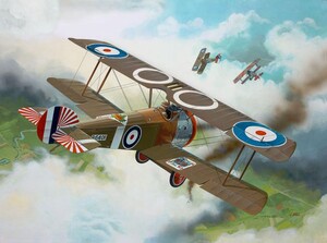 Игры и игрушки: Самолет (1917г., Великобритания) Sopwith F1 Camel; 1:72, Revell