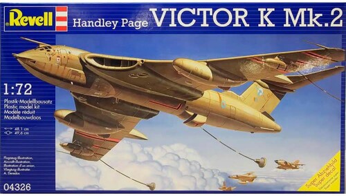 Авіація: Бомбардувальник Handley Page Victor K Mk.2, 1:72, Revell