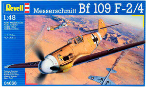 Моделирование: Истребитель Messerschmitt Bf109 F-2/4, 1:48, Revell