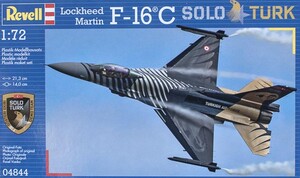 Авиация: Многоцелевой истребитель F-16 C SOLO TURK; 1:72; Revell