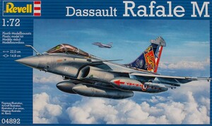Сборные модели-копии: Многоцелевой истребитель Dassault Rafale M (Франция) 1:72, Revell