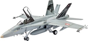 Сборные модели-копии: Палубный истребитель-бомбардировщик F/A-18C, 1:72, Revell