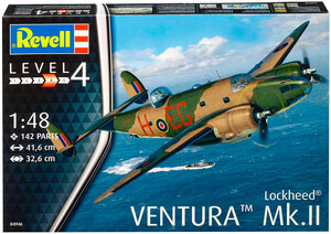 Сборные модели-копии: Бомбардировщик Lockheed Ventura Mk.II, 1:48, Revell