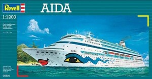 Ігри та іграшки: Круїзне судно (1996р., Фінляндія) AIDA, 1: 1200, Revell