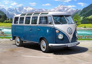 Збірні моделі-копії: Автобус Volkswagen T1 Samba Bus, 1:16, Revell