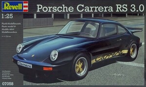 Автомобіль Porsche Carrera RS 3.0 (black); 1:25, Revell