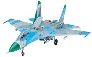 Сборные модели-копии: Model Set Истребитель Suchoi Su-27 Flanker, 1:144, Revell