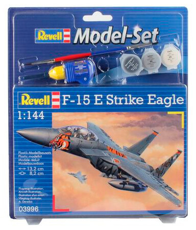 Авиация: Model Set Самолет (1984г., США) F-15E Eagle; 1:144, Revell