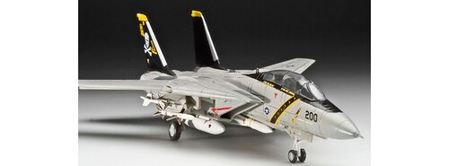 Авіація: Model Set Літак (1972р.; США) F-14A Tomcat; 1: 144, Revell