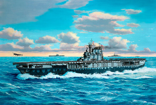 Флот: Model Set Авіаносець USS Hornet CV-8, 1: 1200, Revell
