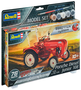 Сборные модели-копии: Model Set Трактор Porsche Junior 108, 1:24, Revell