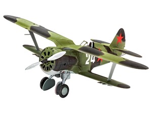 Збірні моделі-копії: Літак Polikarpov I-153 Chaika; 1:72, Revell