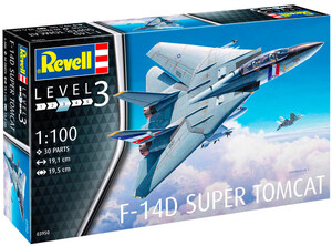 Ігри та іграшки: Багатоцільовий винищувач F-14D Super Tomcat, 1: 100, Revell