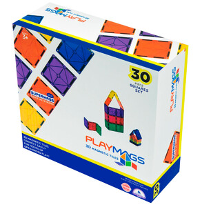 Игры и игрушки: Магнитный конструктор 30 деталей, Playmags