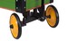 Ігрова дерев'яна чотириколісна візок, зелена, Goki дополнительное фото 2.