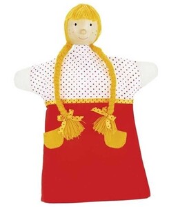 Ігри та іграшки: Лялька-рукавичка Гретель (401-3594516495) Goki