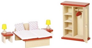 Ігри та іграшки: Меблі для спальні, набір для ляльок (401-3594517157) Goki