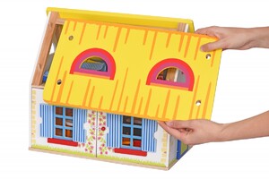 Домики и мебель: Кукольный домик Коттедж с мебелью