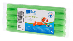 Іграшки для ванни: Пластилін плаваючий зелений, Becks Plastilin