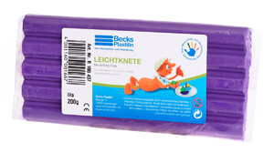Лепка и пластилин: Пластилин плавающий фиолетовый, Becks Plastilin