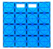 Магнитный конструктор платформа для строительства (голубая), Playmags дополнительное фото 2.
