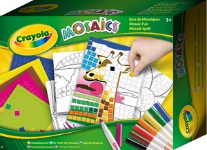 Товари для малювання: Набір для творчості Crayola Забавна мозаїка (04-1008)