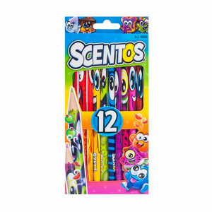 Товари для малювання: Набір ароматних олівців «Фантазія» 12 шт., Scentos