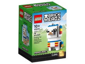 Игры и игрушки: Конструктор LEGO BrickHeadz Лама Майнкрафт 40625