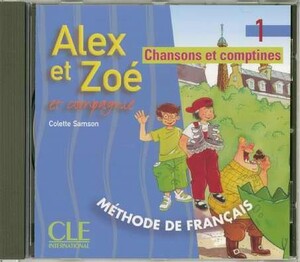 Книги для дорослих: Alex et Zoe 1 CD audio individuelle [CLE International]