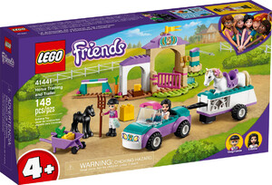 Наборы LEGO: Конструктор LEGO Friends Тренировка лошади и прицеп для перевозки 41441
