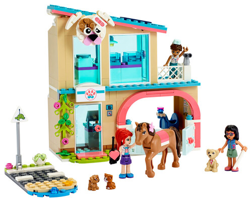 Наборы LEGO: Конструктор LEGO Friends Ветеринарная клиника Хартлейк-Сити 41446