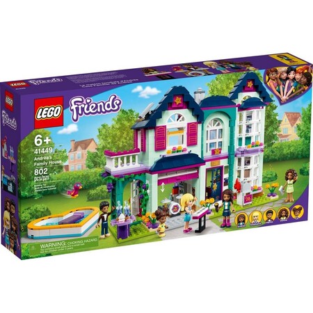Наборы LEGO: Конструктор LEGO Friends Семейный дом Андреа 41449
