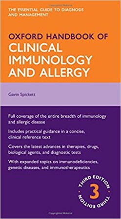 Иностранные языки: Oxford Handbook of Clinical Immunology and Allergy 3ed
