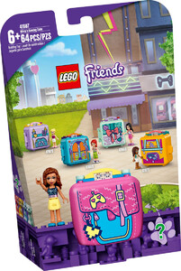 Набори LEGO: Конструктор LEGO Friends Геймінговий куб Олівії 41667