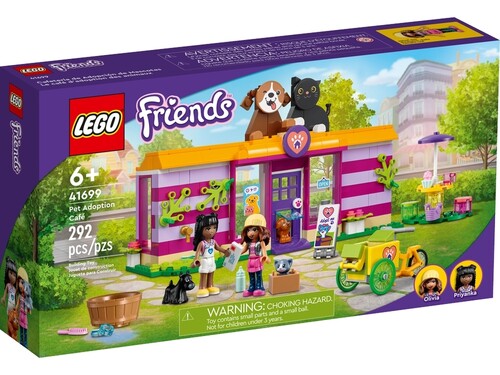 Наборы LEGO: Конструктор LEGO Friends Кафе та притулок для тварин 41699