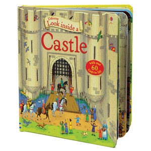 Книги для дітей: Look Inside a Castle [Usborne]