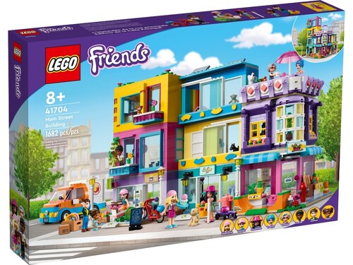 Наборы LEGO: Конструктор LEGO Friends Будинокна центральній вулиці 41704