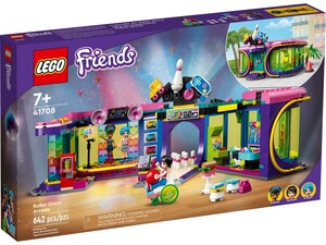 Игры и игрушки: Конструктор LEGO Friends Диско-аркада на роликах 41708