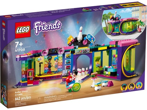 Наборы LEGO: Конструктор LEGO Friends Диско-аркада на роликах 41708