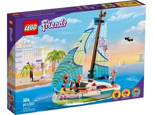 Конструктор LEGO Friends Пригоди Стефані на вітрильному човні 41716