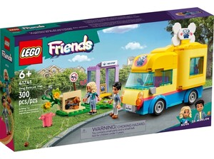 Ігри та іграшки: Конструктор LEGO Friends Фургон для порятунку собак 41741