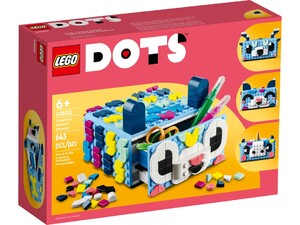 Ігри та іграшки: Конструктор LEGO DOTS Креативний ящик «Тварини» 41805