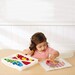 Детская мозаика с доской и карточками (48 крупных фишек), Quercetti дополнительное фото 5.
