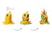 Конструктор LEGO DOTS Банан. Підставка для ручок 41948 дополнительное фото 2.
