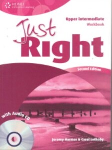 Іноземні мови: Just Right 2nd Edition Upper-Intermediate Workbook without Key + CD
